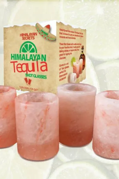 Himalayan Salt Shot Glass Set