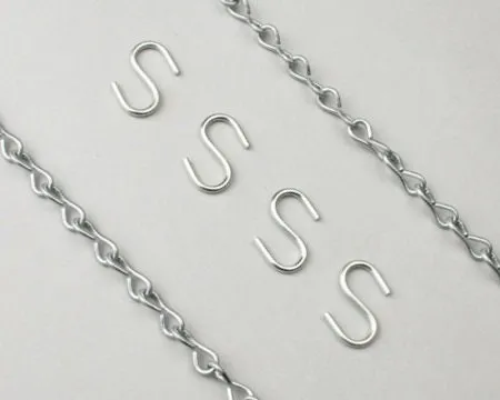 Jack Chain and S-Hooks for Hanging Sign