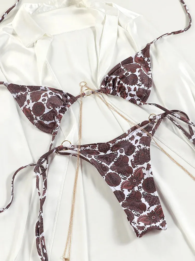 Jewelry bae two piece swimsuit