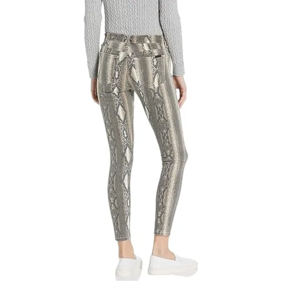 JOE’S Jeans The Icon Gray Ankle Snake Print Size 24