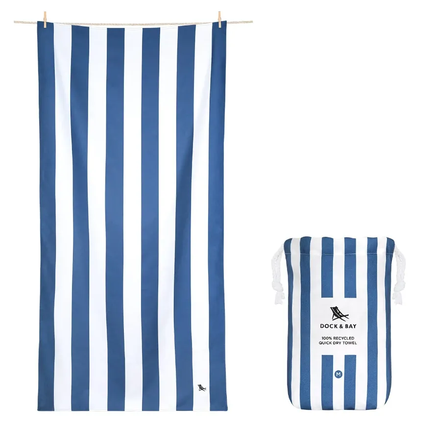 Kids Beach Towel - Whitsunday Blue
