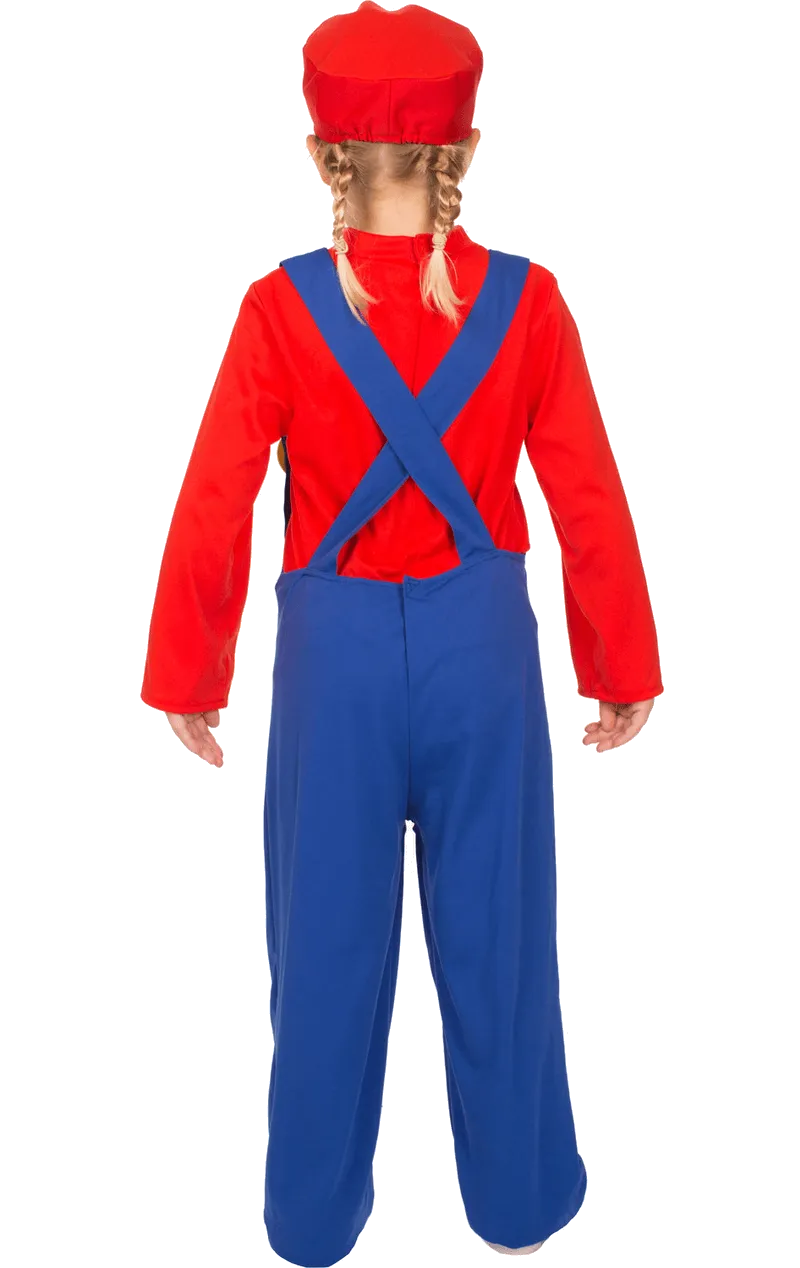 Kids Super Mario Costume