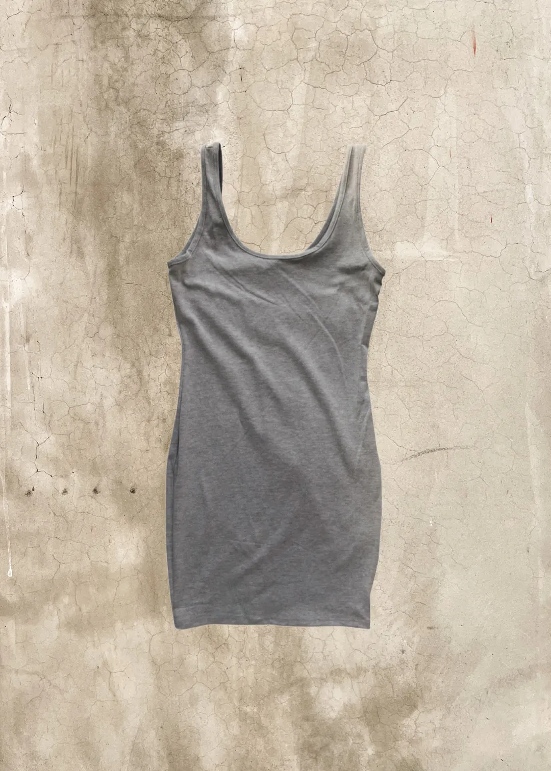 Kristen Jersey Bodycon Mini Dress - Grey
