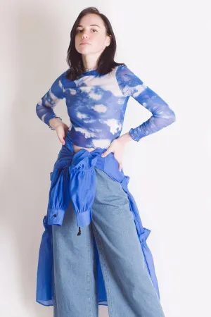 KUMORI MESH CROP TOP