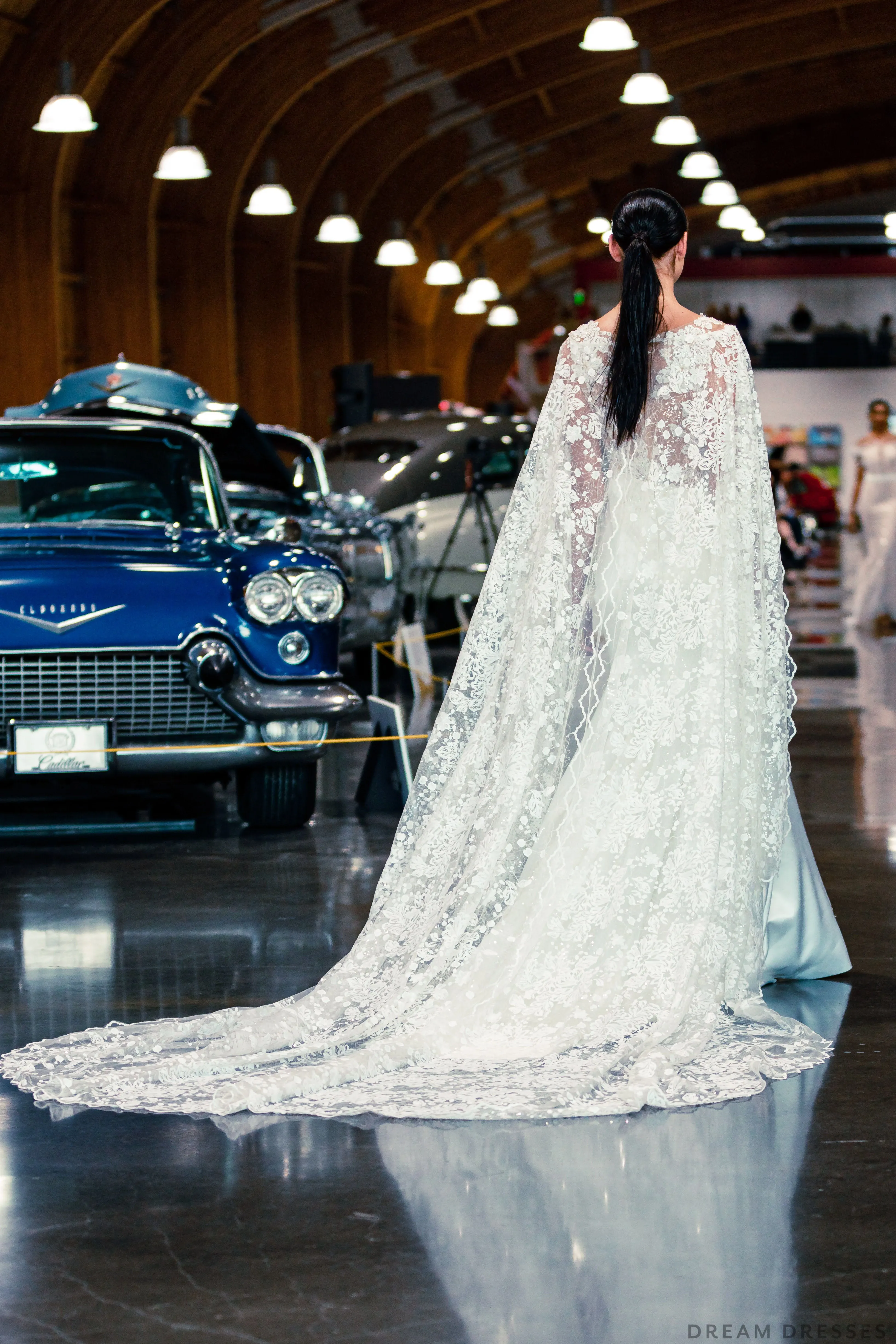 Lace Bridal Cape (#EMILE)