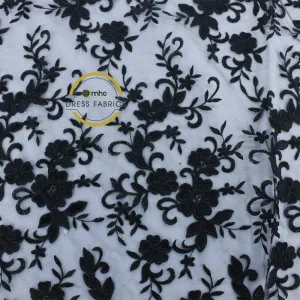 Lace Fabric Black 130cm