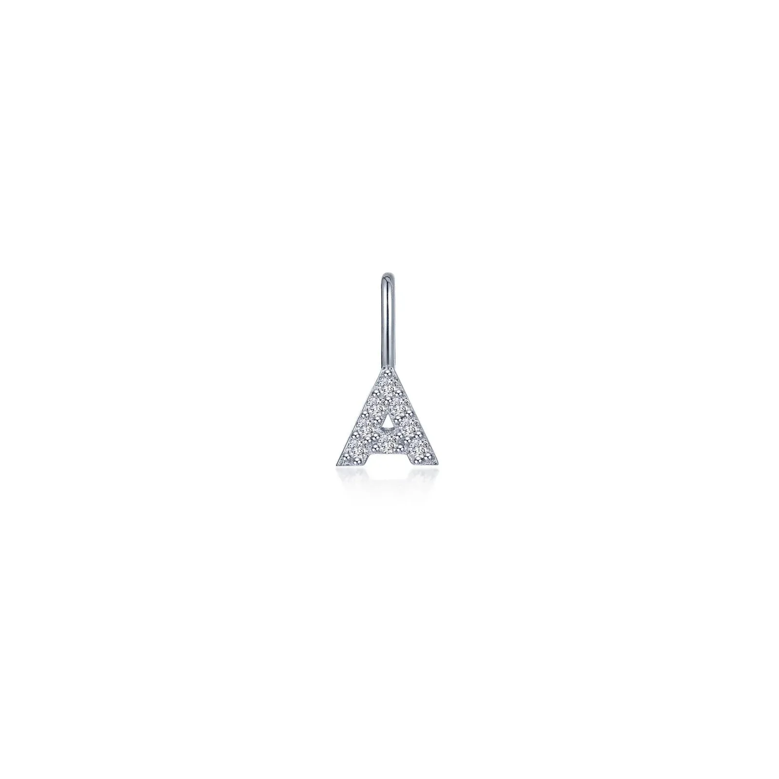 Lafonn Simulated Diamond Letter A Charm Pendant P2040CPA