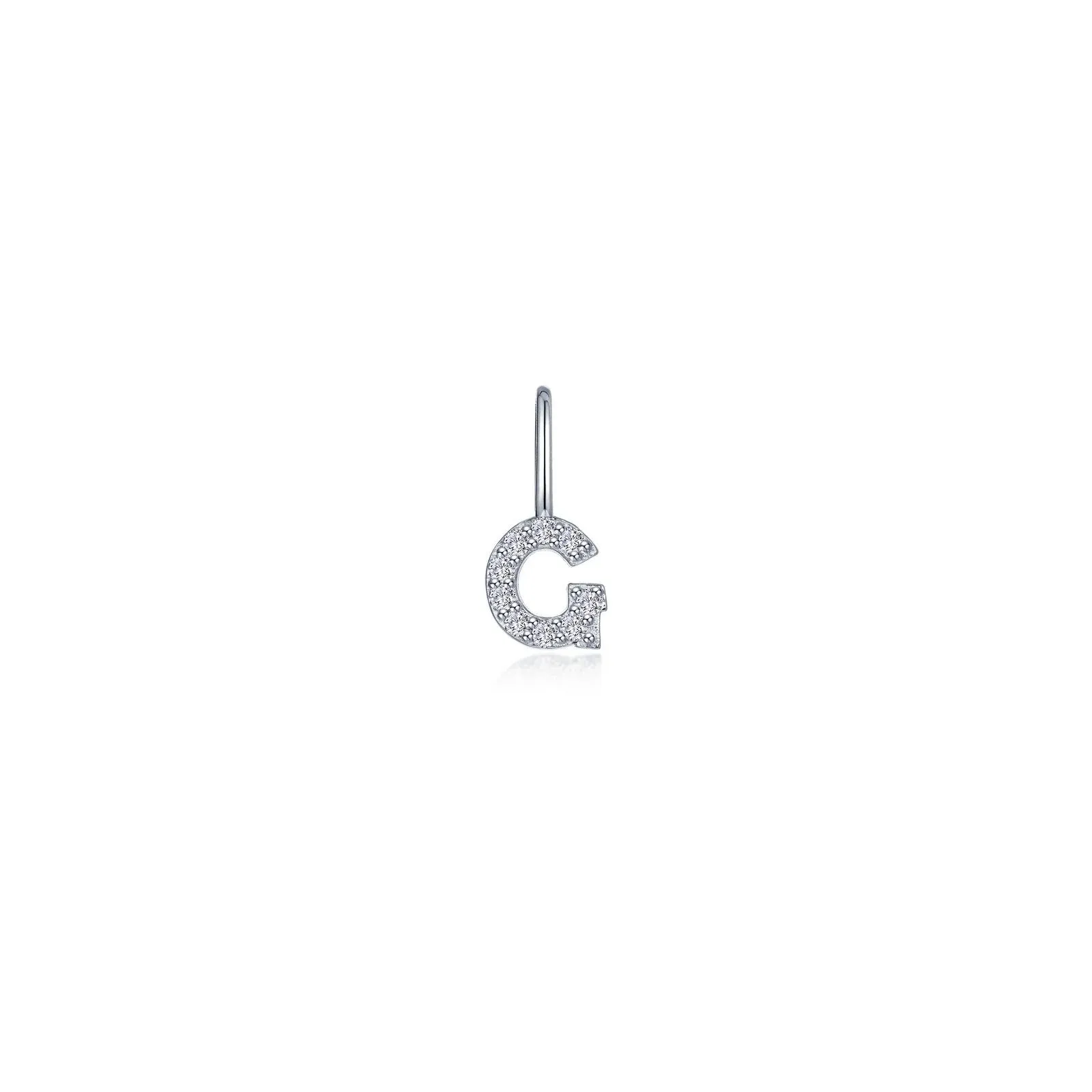 Lafonn Simulated Diamond Letter G Charm Pendant P2040CPG