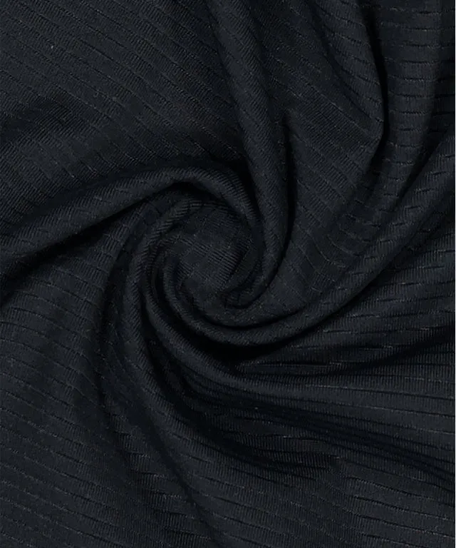 LE SONNET Sun Block Zip-up - Black