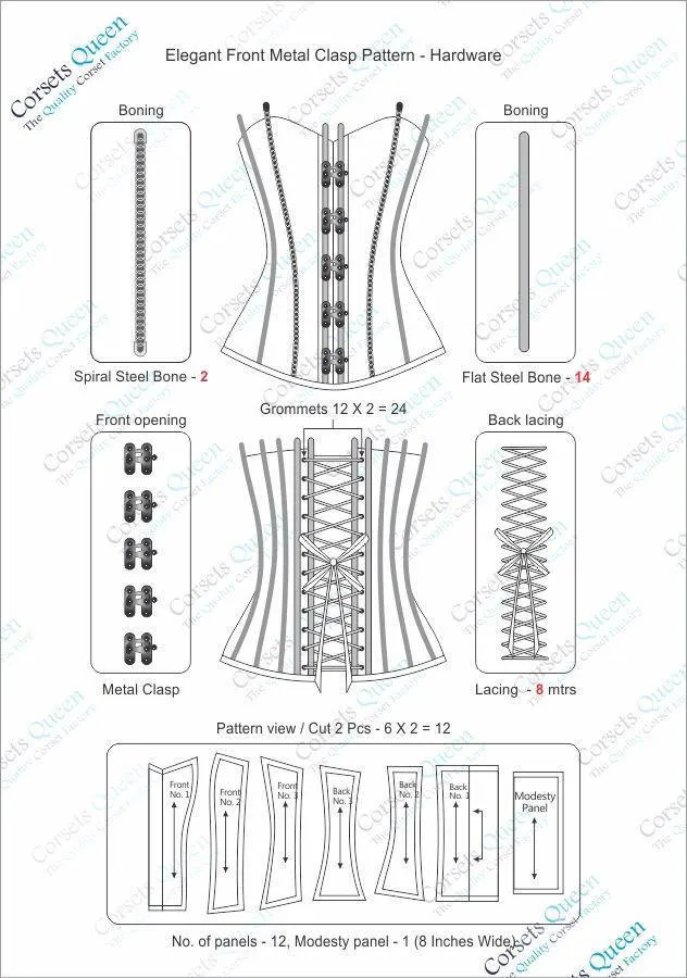 Lorraine Gothic Corset