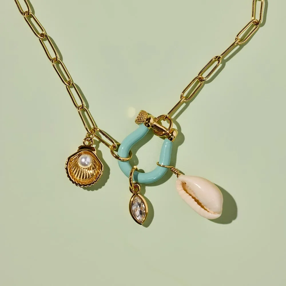 Low Tide Shell Charm Necklace