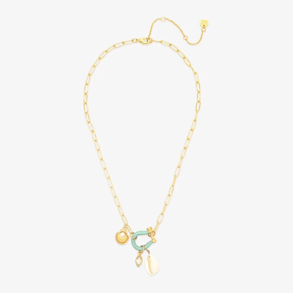Low Tide Shell Charm Necklace