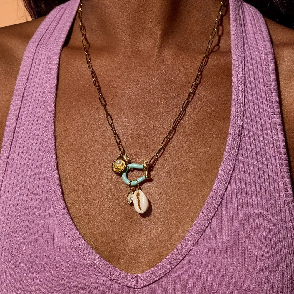 Low Tide Shell Charm Necklace
