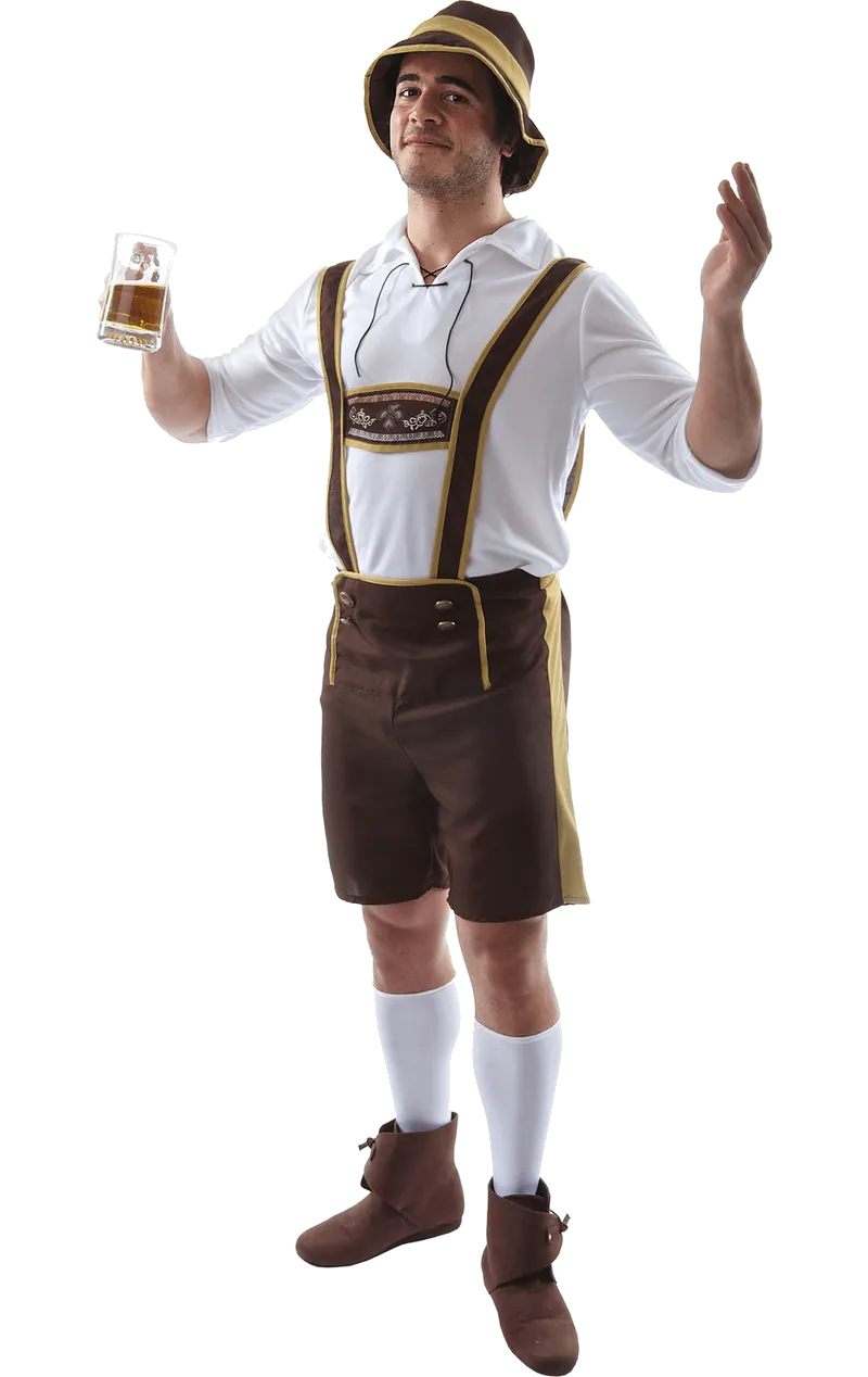 Mens Bavarian Oktoberfest Costume