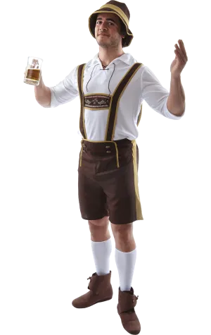 Mens Bavarian Oktoberfest Costume