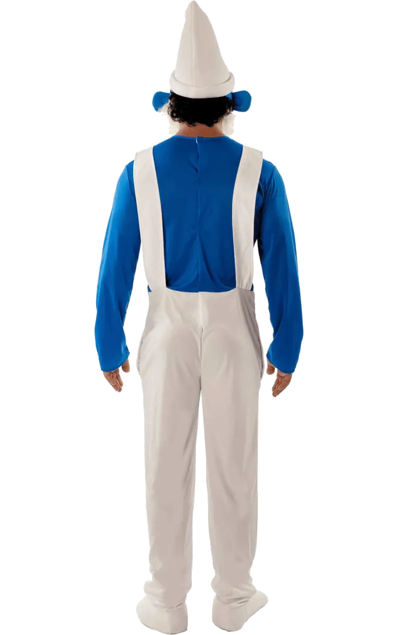Mens Blue Gnome Costume