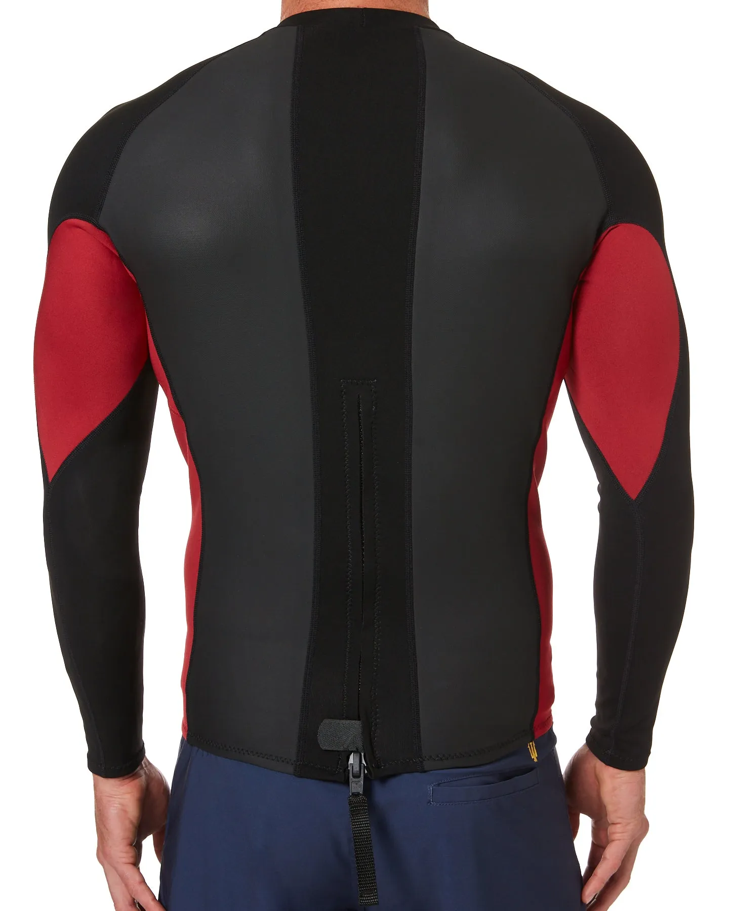 Mens L/S Neoprene 1.5mm Zip Vest