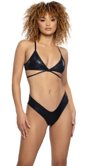 Metallic Micro Short - Black JR118