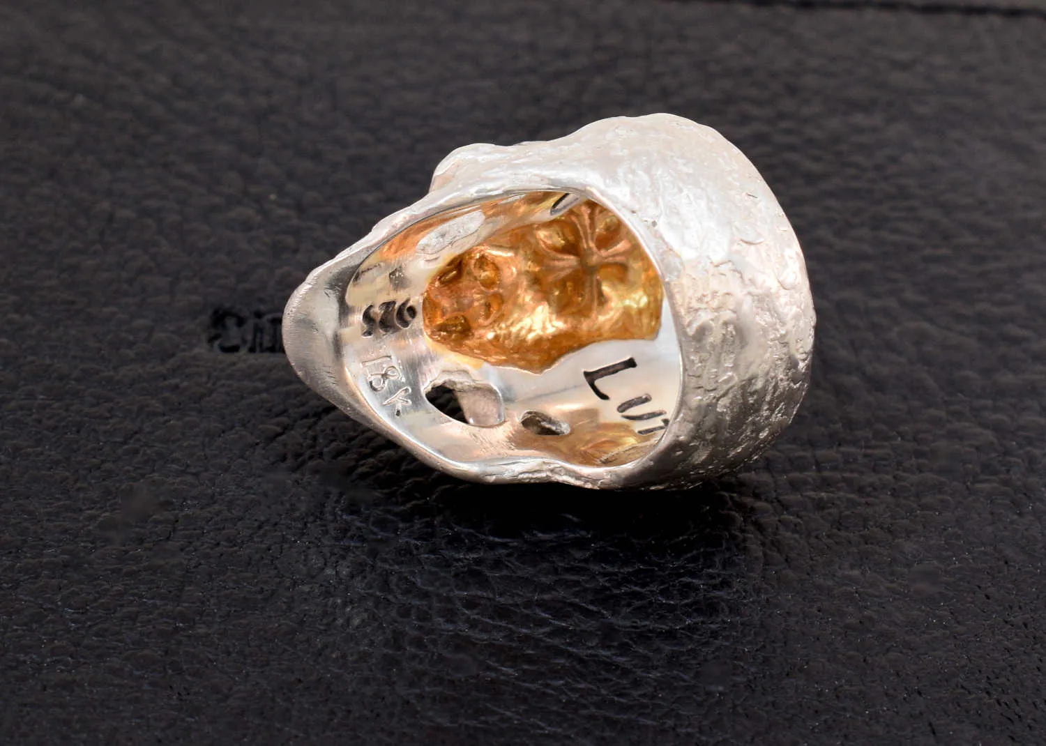 Metanoia Diamond Skull Ring