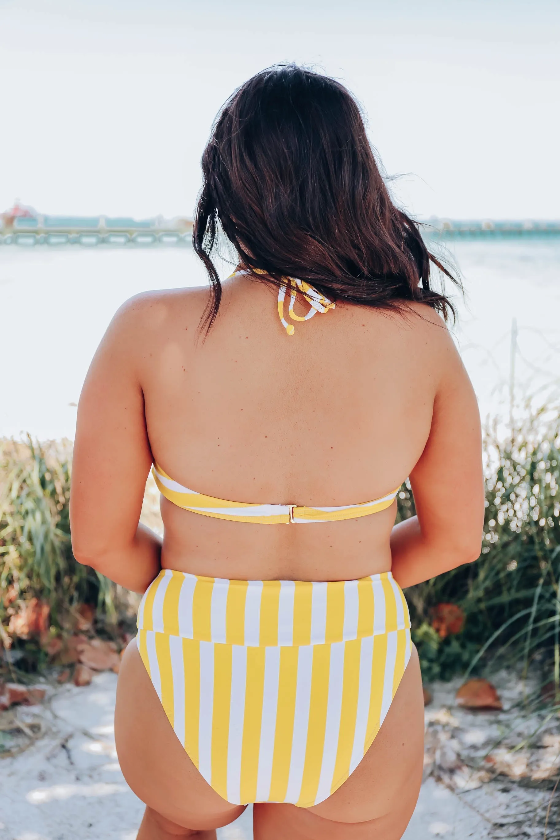 *Model* Treasure Bay Bikini Two Piece Set - Yellow - Size Medium - Final Sale