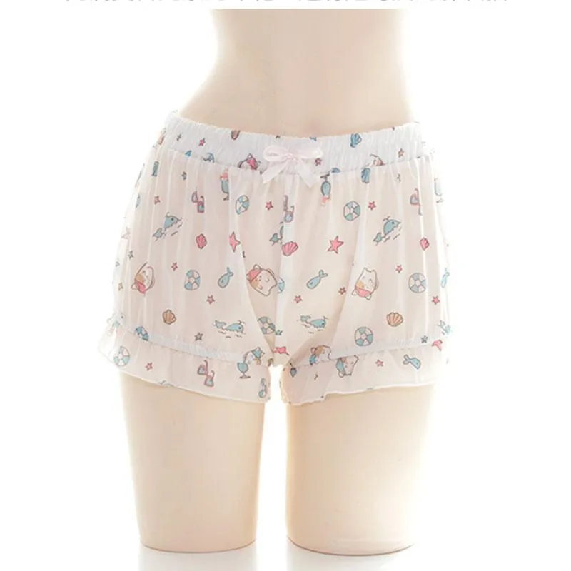 Neko Beach Chiffon Shorts SD01165