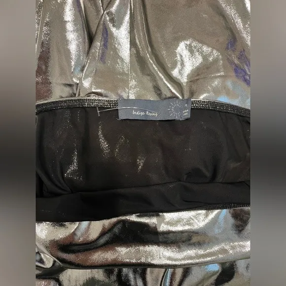 NEW - Metallic Midi Festival Skirt
