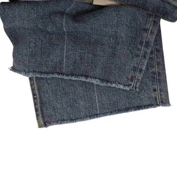 NWT Everlane The Way High Jeans in Distressed Wash Size 29 Long