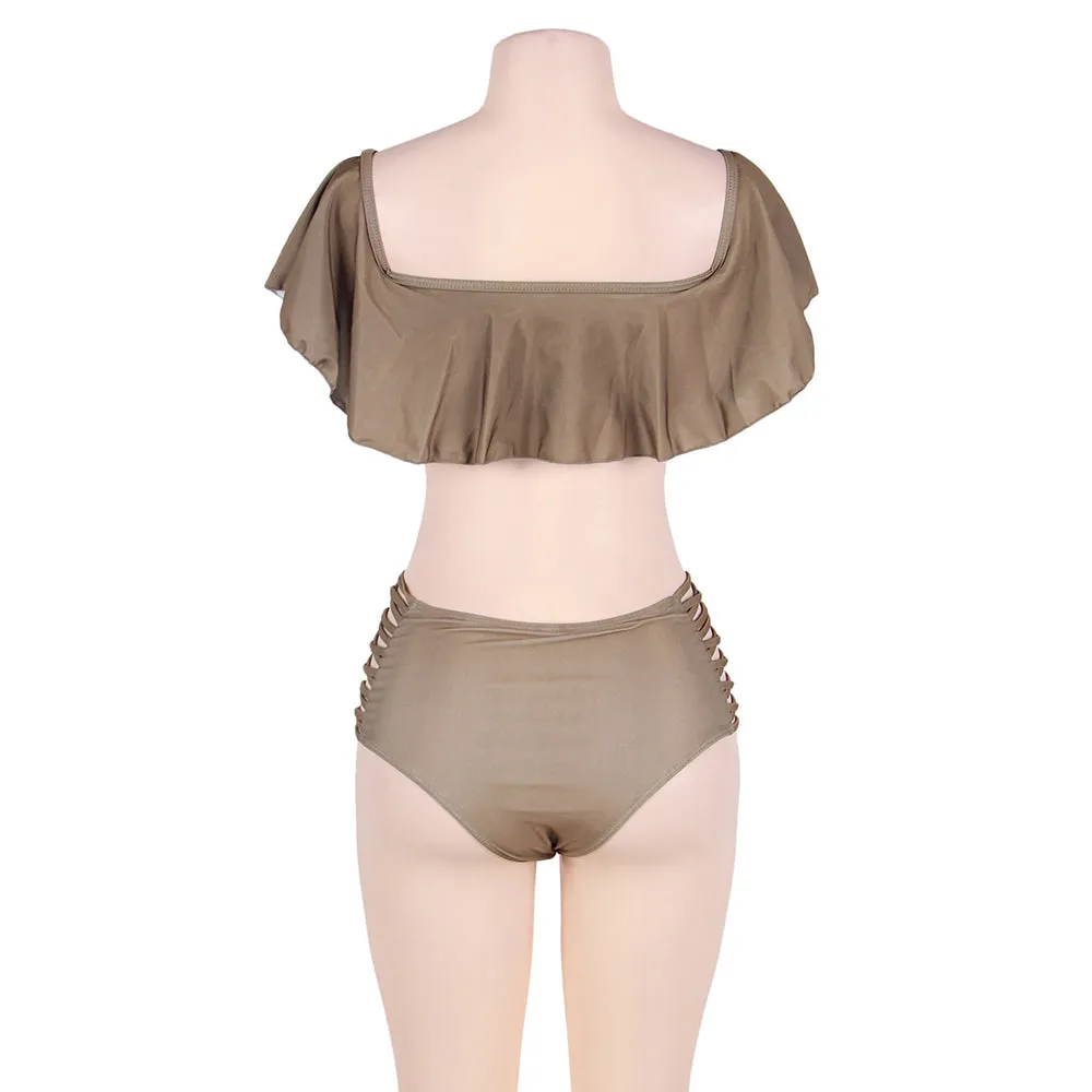 Off Shoulder Bikini Egypt High Waist Swimwear