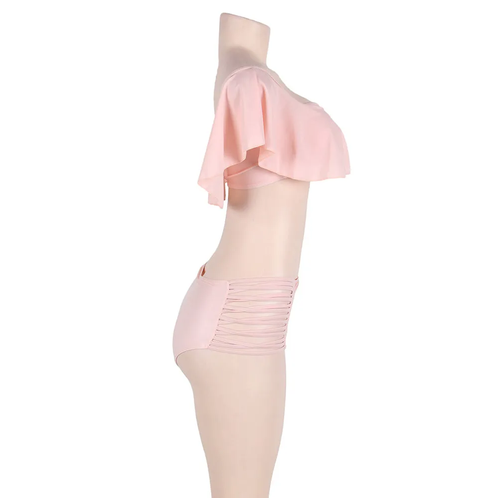 Off Shoulder Bikini Egypt High Waist Swimwear