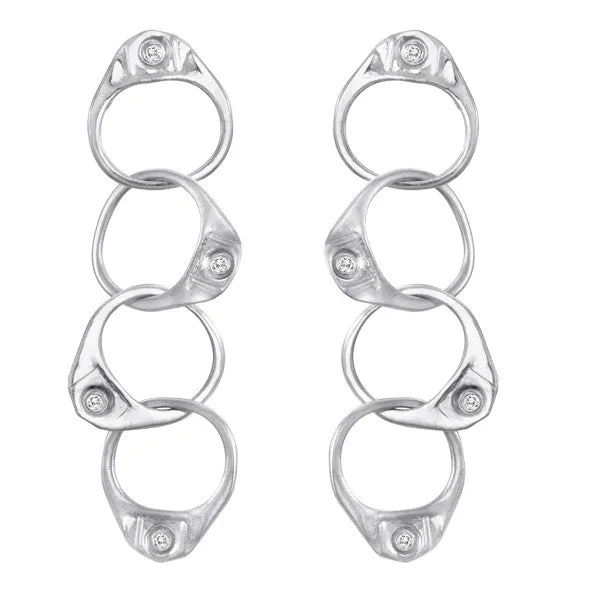 Old School Pull Tab Drop Earrings - Laura Lobdell