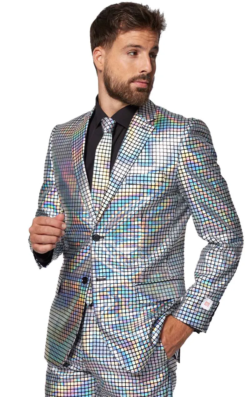 OppoSuits Mens Discoballer Suit