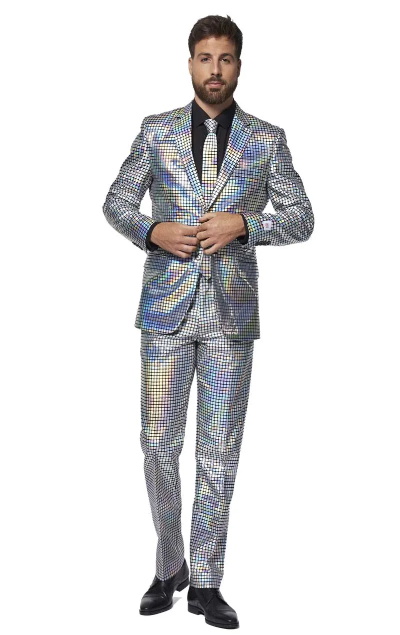 OppoSuits Mens Discoballer Suit