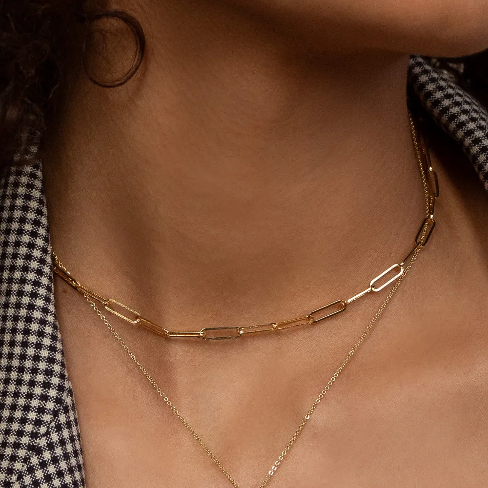 Paperclip Chain Necklace