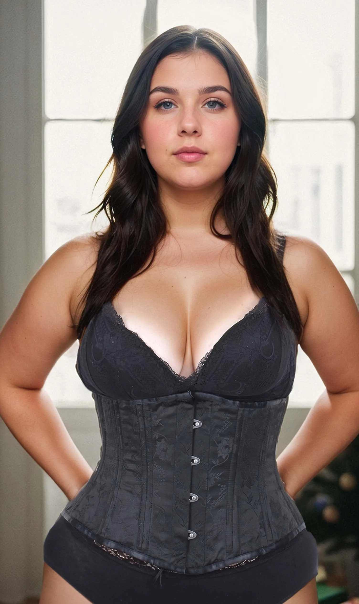 Peyton Waist Trainer Brocade Corset