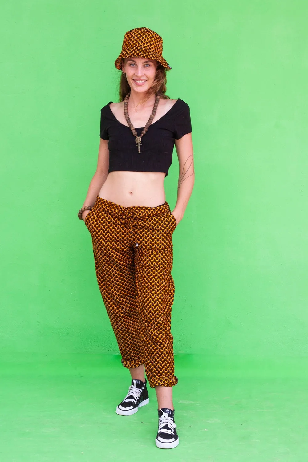 Poppin Panda African Print Trousers