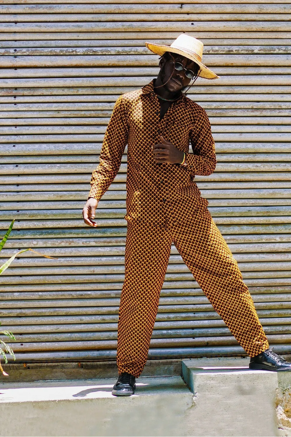 Poppin Panda African Print Trousers