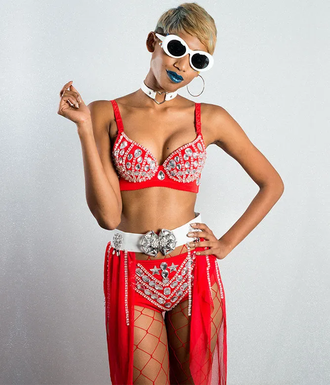 QUEEN OF SPLENDOUR SET - RED