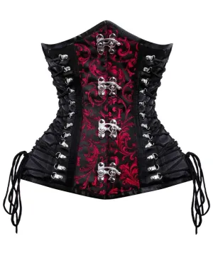 Quinn Criss Cross Underbust Gothic Corset
