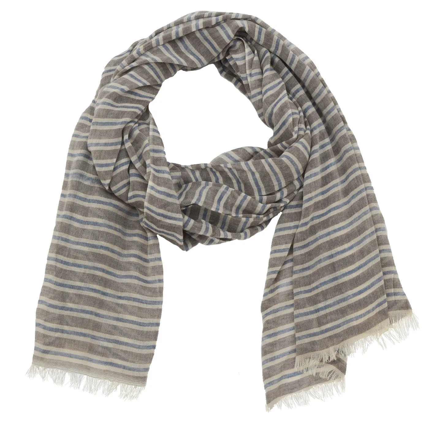 Quinn Striped Scarf