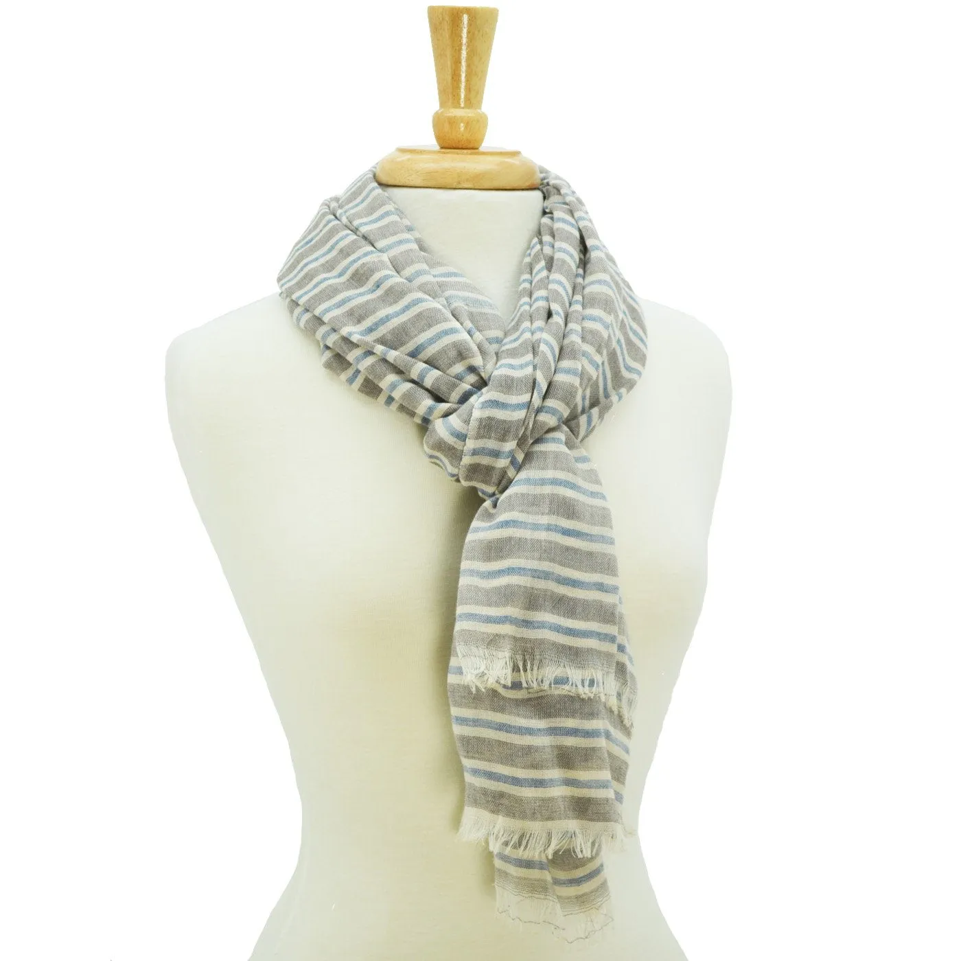 Quinn Striped Scarf