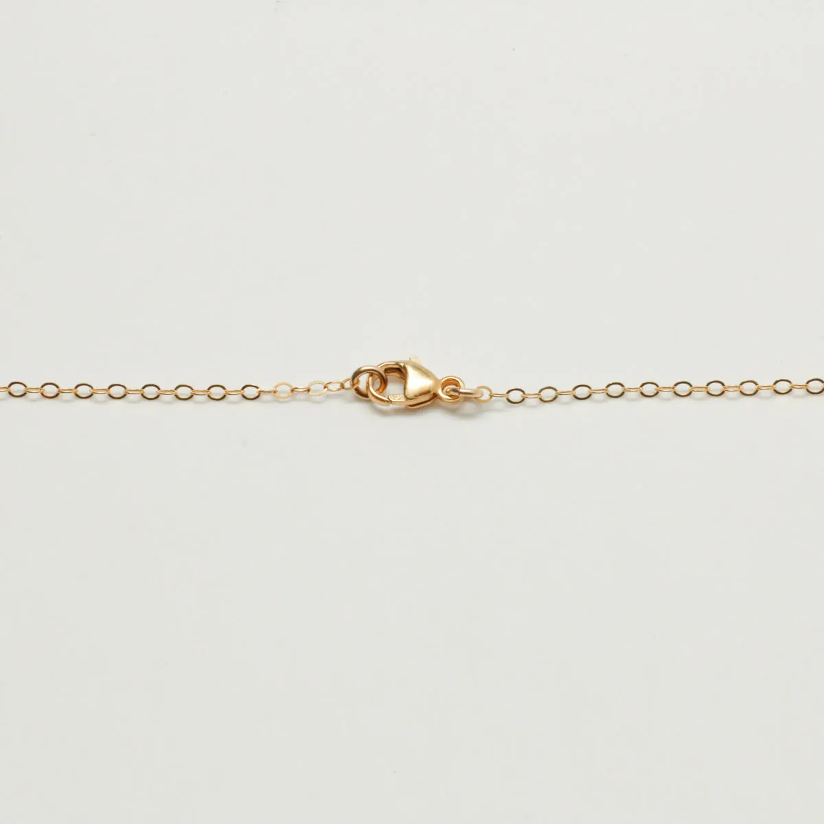 rainbow tourmaline "double-layer" chain necklace