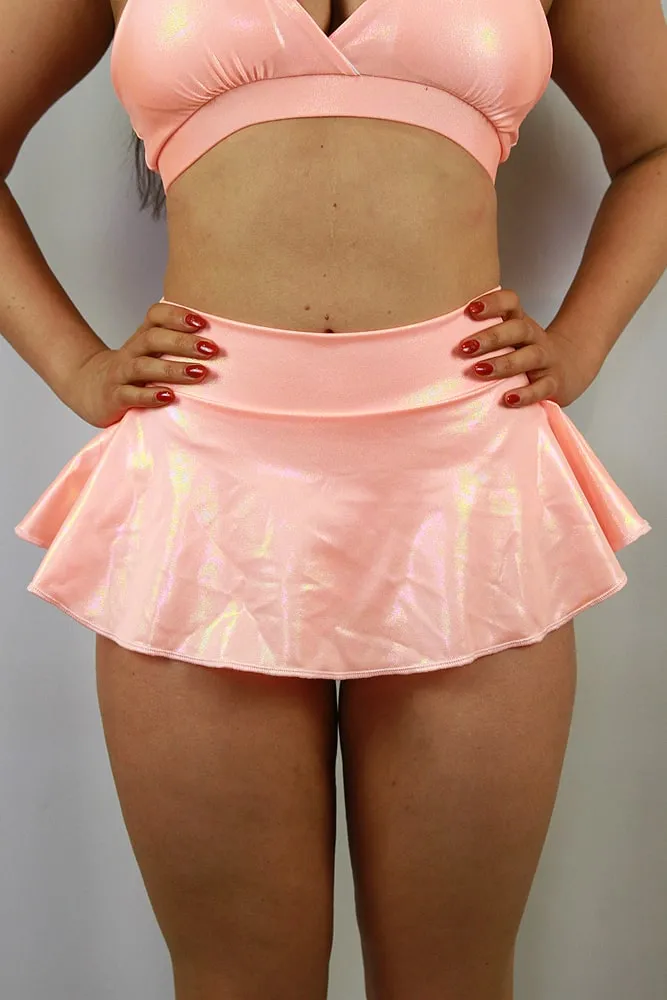 Rarr Mid Waisted Skort - Purple Sparkle