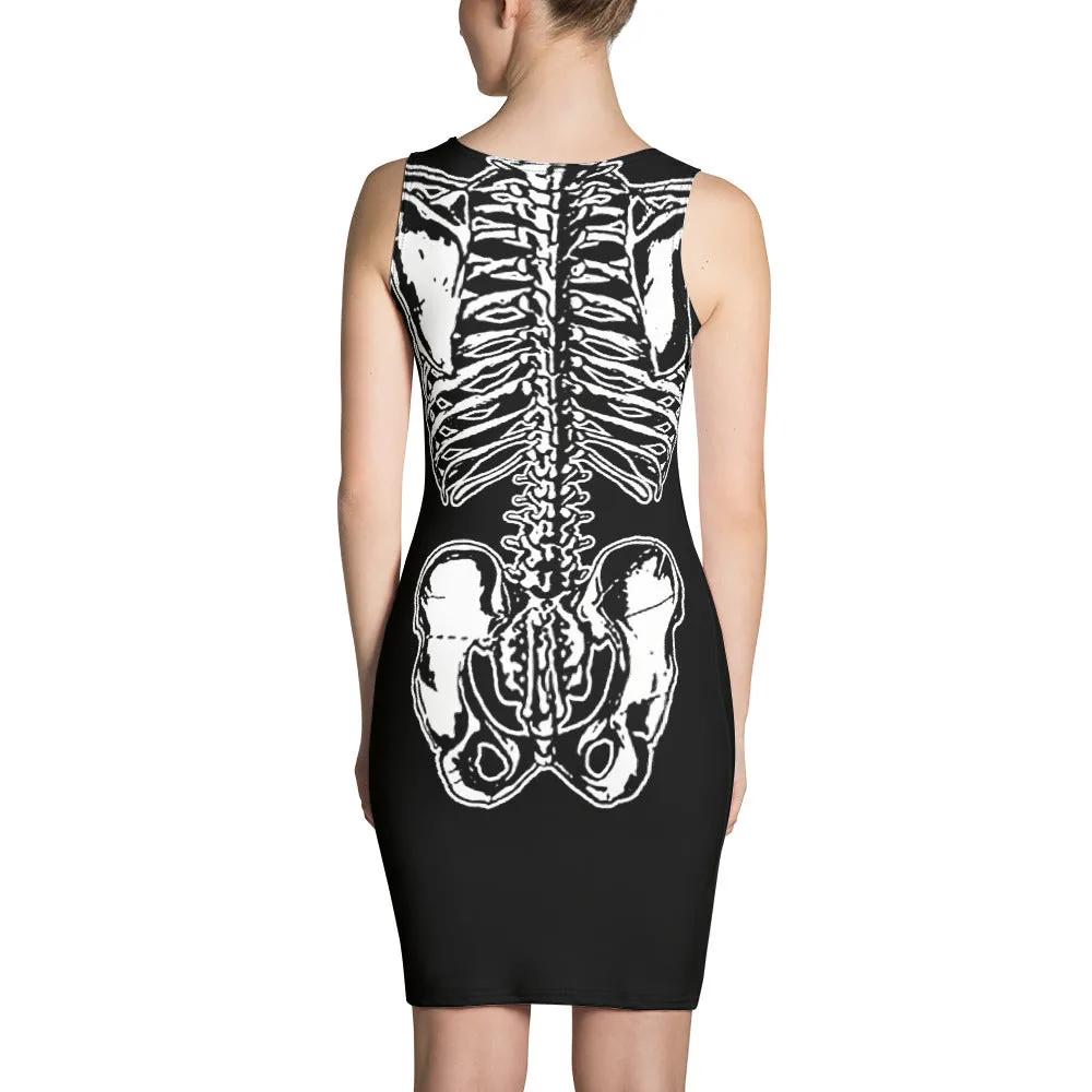 Rib Cage Sublimation Cut & Sew Dress