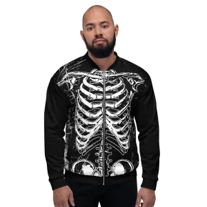 Rib-cage Unisex Bomber Jacket