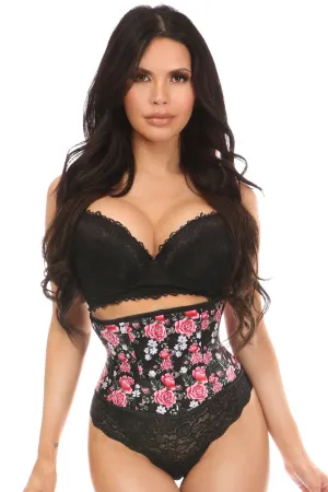 Rose Print Mini Cincher