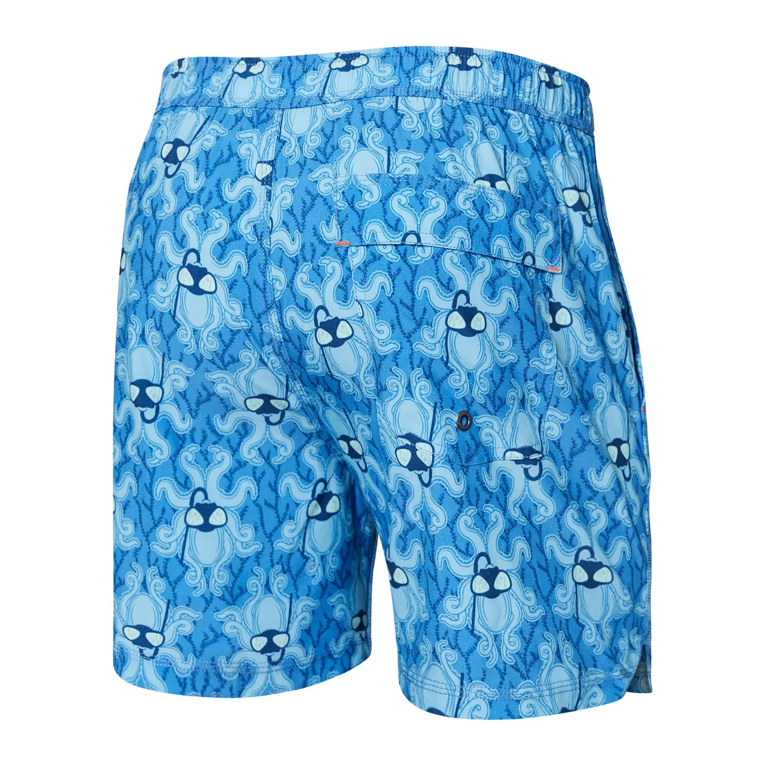 Saxx Mens Oh Buoy Stretch Volley 5" Swim Short - Krakken Toile