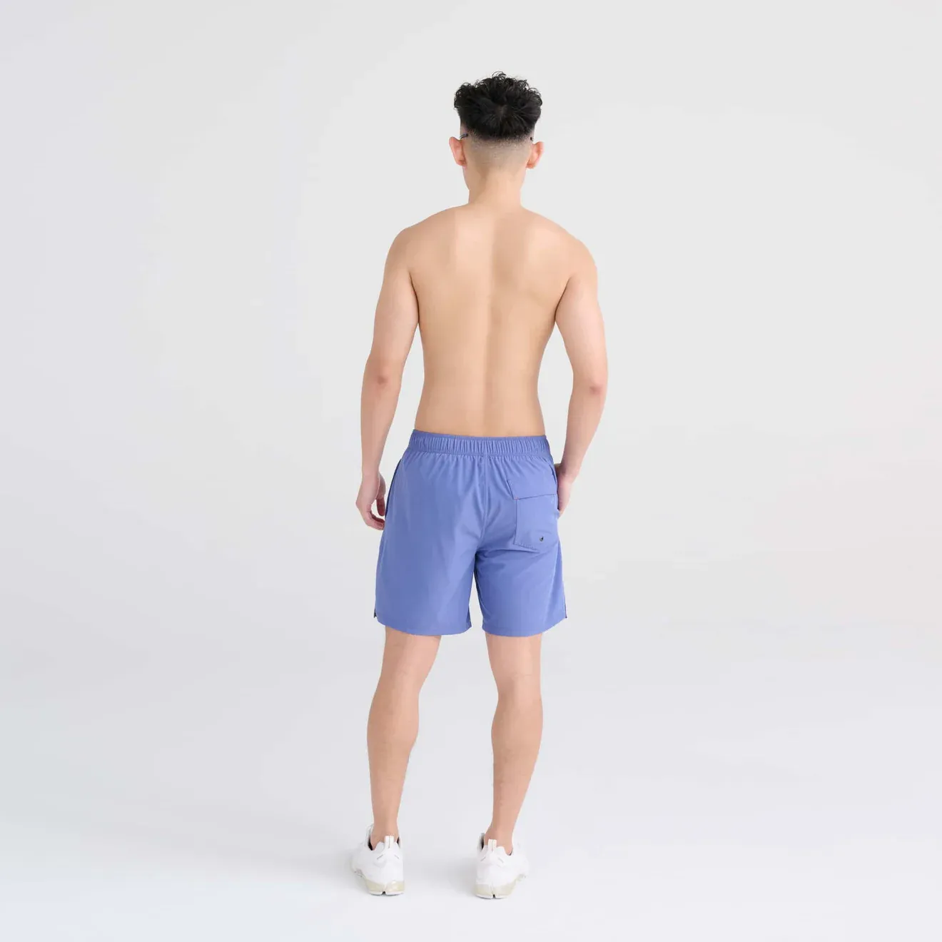 Saxx Mens Oh Buoy Stretch Volley 7" Swim Short - Marlin
