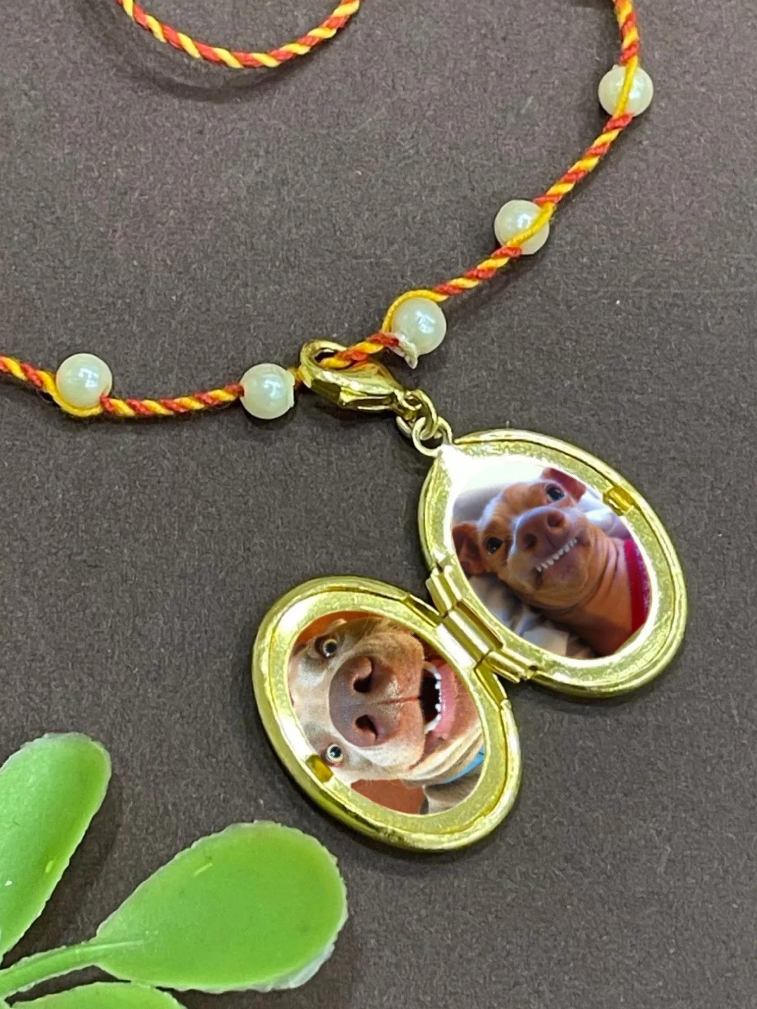 (Set of 2) Photo Frame/Lumba & Rakhi  2 Free Chains