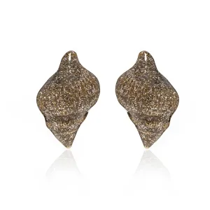 Silver Stardust Shell Earring