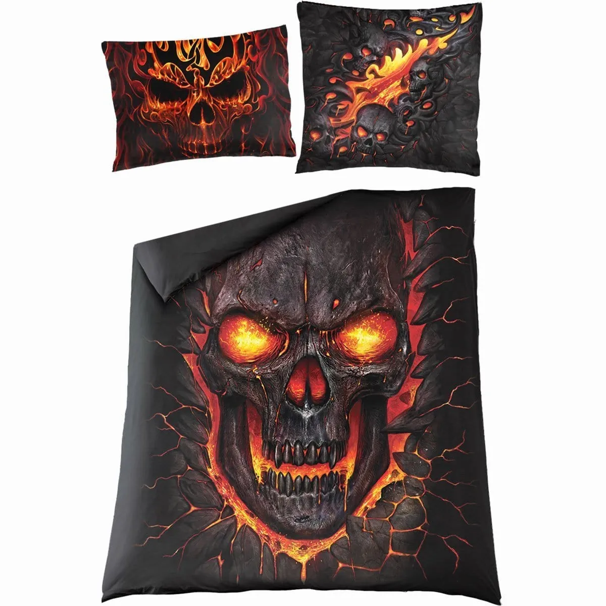 SKULL BLAST - Double Duvet Cover   UK And EU Pillow case